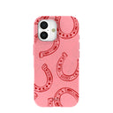 Bubblegum Pink Lucky Horseshoe iPhone 17 Case