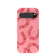 Bubblegum Pink Lucky Horseshoe Google Pixel 9/9 Pro Case