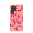 Bubblegum Pink Lucky Horseshoe Samsung Galaxy S24 Ultra Case