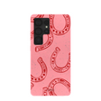 Bubblegum Pink Lucky Horseshoe Samsung Galaxy S25 Ultra Case