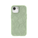 Sage Green Lushy Leaves iPhone 16e/17e Case