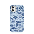 Powder Blue Marine Life iPhone 16 Plus Case