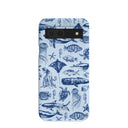 Powder Blue Marine Life Google Pixel 8a Case