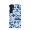 Powder Blue Marine Life Samsung Galaxy S25+(Plus) Case