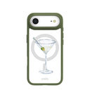 Clear Martini Moment iPhone Air Case With Forest Floor Ridge (MagSafe included)