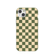 Forest Floor Matcha Check iPhone 15 Plus Case