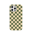 Forest Floor Matcha Check iPhone 16 Pro Max Case