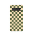 Forest Floor Matcha Check Google Pixel 7 Pro Case