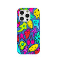 Electric Blue Melty Mood iPhone 16 Pro Case