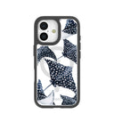 Clear Midnight Rays iPhone 17 Case With Noir Ridge (MagSafe included)