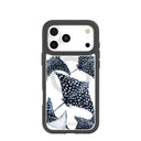 Clear Midnight Rays iPhone 17 Pro Max Case With Noir Ridge (MagSafe included)
