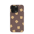 Chocolate Brown Mini Toast iPhone 13 Pro Case