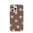 Chocolate Brown Mini Toast iPhone 14 Pro Max Case