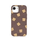 Chocolate Brown Mini Toast iPhone 16e/17e Case