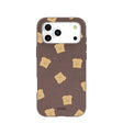 Chocolate Brown Mini Toast iPhone 17 Pro Max Case