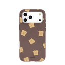 Chocolate Brown Mini Toast iPhone 17 Pro Max Case
