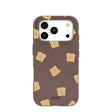 Chocolate Brown Mini Toast iPhone 17 Pro Case