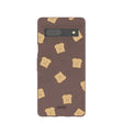 Chocolate Brown Mini Toast Google Pixel 7a Case