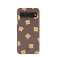 Chocolate Brown Mini Toast Google Pixel 8 Case