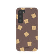 Chocolate Brown Mini Toast Samsung Galaxy S23 Case