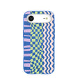 Electric Blue Mixed Up iPhone Air Case