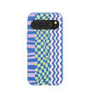 Electric Blue Mixed Up Google Pixel 10 Pro XL Case