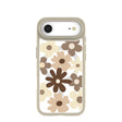 Clear Mocha Poppy iPhone Air Case With London Fog Ridge (MagSafe included)