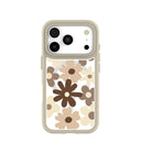 Clear Mocha Poppy iPhone 17 Pro Case With London Fog Ridge (MagSafe included)