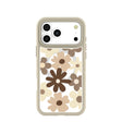 Clear Mocha Poppy iPhone 17 Pro Max Case With London Fog Ridge (MagSafe included)