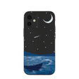 Black Moonlight Lake iPhone 12 Mini Case