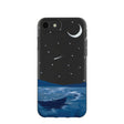 Black Moonlight Lake iPhone 6/6s/7/8/SE Case