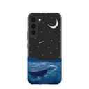 Black Moonlight Lake Samsung Galaxy S22 Case