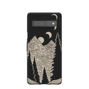 Black Moonlight Peaks Google Pixel 7a Case