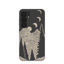 Black Moonlight Peaks Samsung Galaxy S25 Case