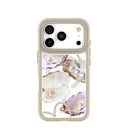 Clear Moonlit Oyster iPhone 17 Pro Case With London Fog Ridge (MagSafe included)