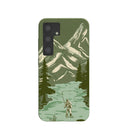 Forest Floor Morning Fishing Samsung Galaxy S24 Case