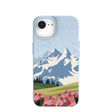 Powder Blue Mountains and Blooms iPhone 16e/17e Case