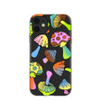 Black Mushroom Party iPhone 11 Case