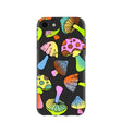 Black Mushroom Party iPhone 6/6s/7/8/SE Case