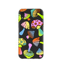 Black Mushroom Party iPhone XR Case