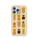 Seashell Mustard Fan iPhone 14 Pro Max Case