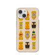 Seashell Mustard Fan iPhone 14 Case