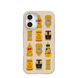 Seashell Mustard Fan iPhone 16 Case