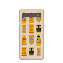 Seashell Mustard Fan Google Pixel 6a Case