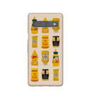 Seashell Mustard Fan Google Pixel 7a Case