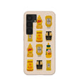 Seashell Mustard Fan Samsung Galaxy S25 Case