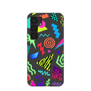 Black Neon Blast Samsung Galaxy S25 Case