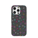 Black Neon Nostalgia iPhone 16 Pro Case