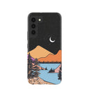 Black Night Trails Samsung Galaxy S22 Case