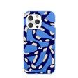 Electric Blue Noodles iPhone 14 Pro Case